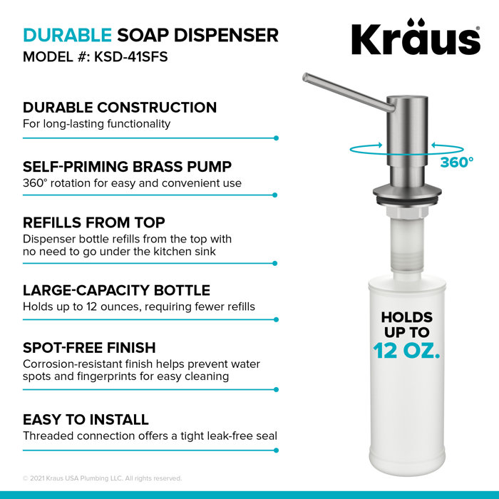 KRAUS Soap Dispenser & Reviews Wayfair